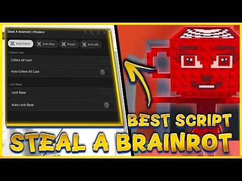Steal A Brainrot Script *NO KEY* - Noclip Base Lasers, Steal Best Brainrot, Antikick & More! 💥⛓️