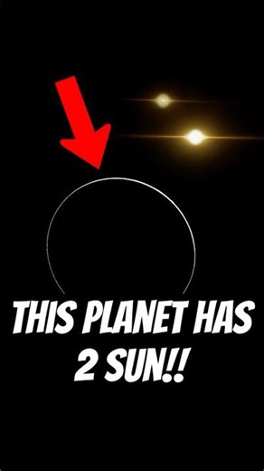 This Planet Has Two Suns ☀️☀️