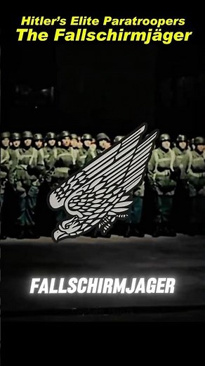 The First Paratroopers in History — Fallschirmjäger #worldwar2 #ww2 #historyshorts #militaryhistory