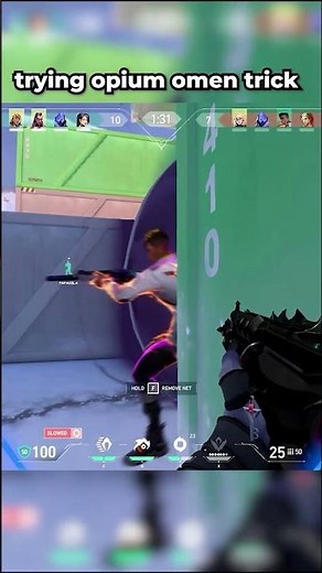 trying opium omen trick