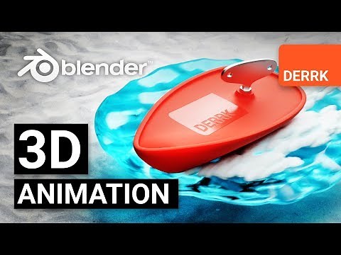 3D Animation in Blender 2.8 - Boat!