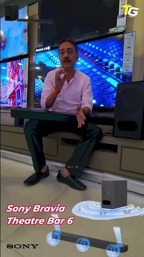 Sony Bravia Theatre Bar 6 Dolby Atmos Soundbar #dolbysurround