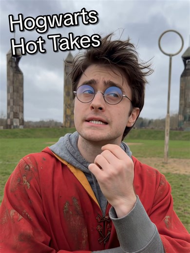 Harry Potter and the Hot Take #fyp #harrypotter #hogwarts #hottake #streetinterviews #funnytiktok #comedy