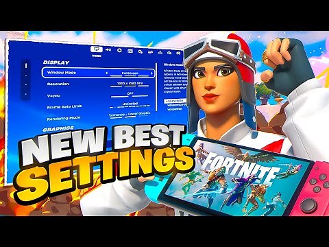 *UPDATED* BEST Nintendo Switch SETTINGS + Sensitivity Guide! (Fortnite Settings Explained)