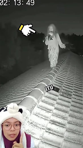 Hantu menyeramkan terekam cctv #hantu #horror #scary #shorts #remix #reaction