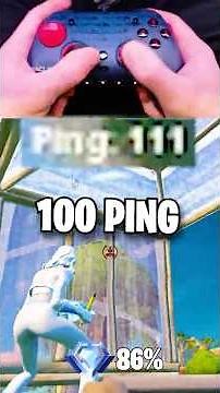 So I 1v1'd a SWEAT on 100 Ping! #Fortnite #Trending #Gaming #Carter2k