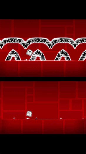 Geometry Dash: World's hardest jump vs world's easiest jump 💀💀 #shorts
