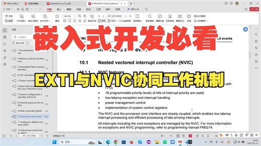 MCU中断深度解析（Part II）：EXTI触发条件配置与底层逻辑