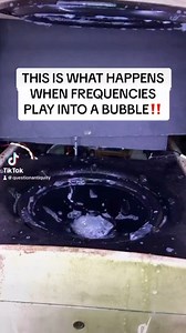 When frequencies interact with a bubble, they create a dynamic exchange of pressure waves that influence its shape, movement, and internal structure. The bubble’s surface tension reacts to the vibrations, forming standing waves that can cause it to oscillate, deform, or even divide into smaller structures. When a frequency matches the bubble’s natural resonance, these effects become more pronounced, leading to rhythmic expansions, contractions, and symmetrical pattern formations similar to cymat