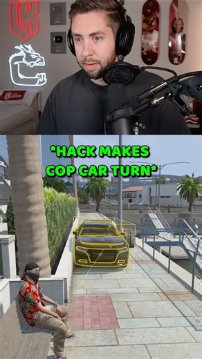 Trolling COPS With A NEW HACKING DEVICE In GTA RP😂 #gtarp #shorts #changgang
