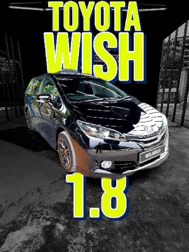 Toyota Wish 1.8 S: Immaculate Condition, Keyless Entry