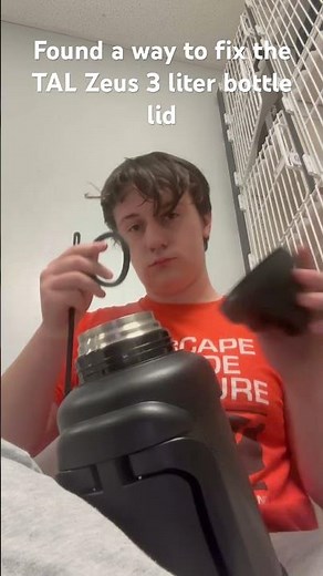 Fixing TAL 3 liter water bottle lid