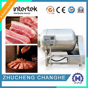 [Hot Item] Fk-180 Stainless Steel Electric Drum Machine Vacuum Beef Rolling Machine