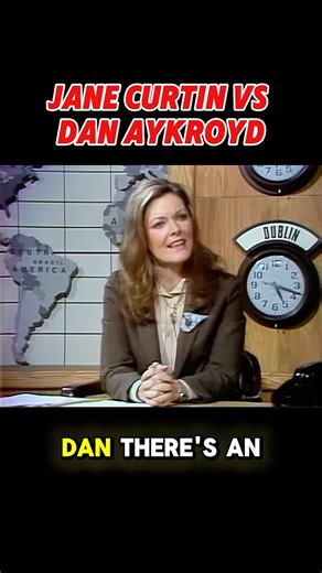 Love Gilda on Instagram: "Jane Curtin vs. Dan Aykroyd on SNL’s Weekend Update, Circa 1970s. #comedy #comedians #snl #weekendupdate #news #1970s #funnyvideo #insta"