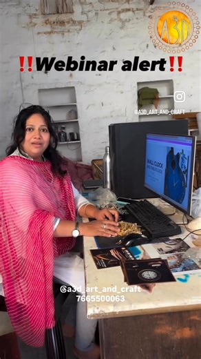 ✨ Get ready for an exciting Resin Clock Making Webinar by A3D Art and Craft Resin on 9th November! 🕒🎨 Join us for a creative and fun-filled session where you’ll learn to design stunning resin clocks step-by-step — from mixing resin perfectly to adding beautiful pigments, textures, and finishing touches that make your clock truly unique. Whether you’re a beginner or a craft lover, this webinar will help you explore the art of resin like never before! 💫 Don’t miss the chance to create your own 