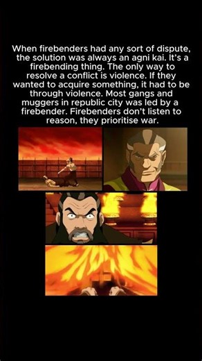 Firebenders and their violent tradition #avatar #shorts