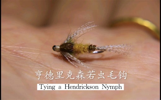 亨德里克森若虫毛钩Tying a Hendrickson Nymph