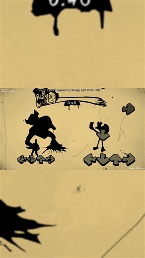 Ink Street - Friday Night Funkin - Song Oddly Oddity - #fridaynightfunkin #shorts #fnf #fnfmods