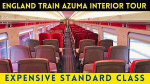 26 reactions | ENGLAND LUXURY TRAIN INTERIOR TOUR | AZUMA STANDARD CLASS TRAIN JOURNEY | 200Journeys | Facebook