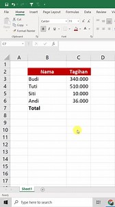 SUM formula di Excel tuh bener-bener bikin kerjaan makin ringan! 😊📊 Gak perlu hitung manual lagi, tinggal pakai SUM! Super useful, kan? Jangan lupa, Contoh SUM Formula di Excel #ExcelTips #ProductivityHacks | Boss Excel
