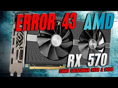 Como solucionar error 43 en GRAFICAS AMD | HOW TO FIX | error code 43 amd