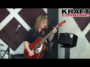 Kraft Music - Roland AC-33 Acoustic Amp Demo with Johnny DeMarco