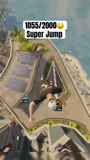 Super Jump in Skate. #skate #skate4 #gaming #shorts