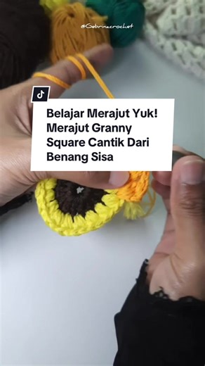 Tutorial Granny Square Cantula for Beginners | Crochet