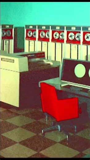 Vintage Computers & Space Race: Witness the Dawn of Tech! #shorts