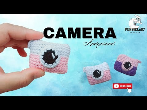 How To Make Camera - Crochet Tutorial Amigurumi Camera