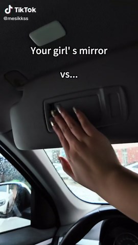 Ladies… this is a MUST in your car 😍 This LED Touch-Screen Car Sun Visor Mirror gives you perfect lighting anytime, anywhere! ✔️ Built-in LED lights ✔️ Adjustable brightness (touch screen) ✔️ Rechargeable – no batteries needed ✔️ HD clear mirror ✔️ Easy to clip on your sun visor No more bad lighting in the car 🚫🌑 Perfect for touch-ups before work, dates, or events 💄✨ For the price… this is a steal 👏🏽🔥 Tap “Buy Now” before it sells out! #ChenSal #CarEssentials #TikTokShopFinds #CarMustHave