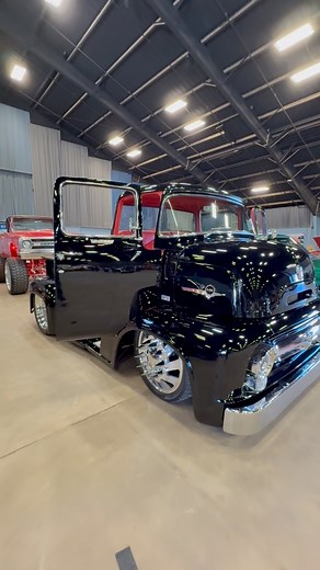 1956 Ford COE Dually at The Gathering Car Show #sickslammedtrucks #coetrucks #fblifestyle | SICK Slammed Trucks