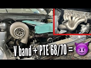 ARTEC 2JZ V Band Turbo Manifold! (68/70 Precision Turbo)