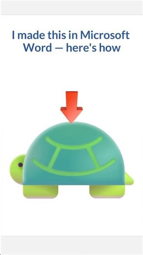 How to Type Any Emoji in Microsoft Word 🐢