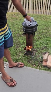 30K views · 2.9K reactions | Get rid of your Skottle. This ROCKETSTOVE+ is changing the way South Africans are cooking their potjies forever! It's stable, portable, easy to clean, and so efficient that you can cook an entire meal with just a few sticks. | BraaiPlank | Facebook