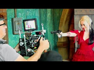 ハーレイ・クイン、R15+指定ド迫力バイオレンスの舞台裏／映画『ザ・スーサイド・スクワッド "極"悪党、集結』メイキング映像