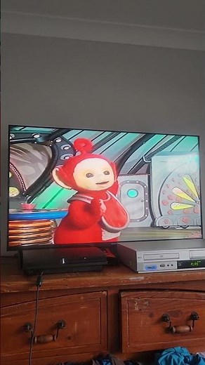 Teletubbies Hands Feet And Dirty Knees Tinky Winky Dipsy And Laa Laa Return Home