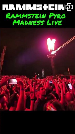 Rammstein Pyro Madness Live 🔥 Till’s Craziest Fire Weapon #Rammstein #TillLindemann