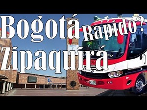 Manejando Bogotá Zipaquirá desde Terminal Salitre Driving