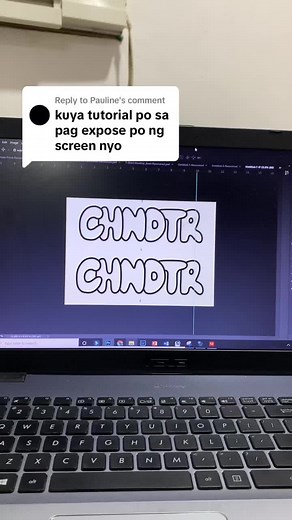 Replying to @Pauline How to expose screen & silkscreen printing! #fyp #fypシ #silkscreen #silkscreenprinting #smallbusiness #tulco