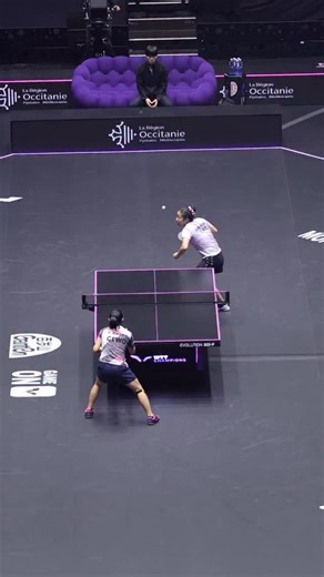 The Beauty Of Table Tennis in Slow Motion with SHIN Yubin 💫 🎥 : @lemypic #WTTChampionsMontpellier #WTT #TableTennis #TennisdeTable | Pongistic
