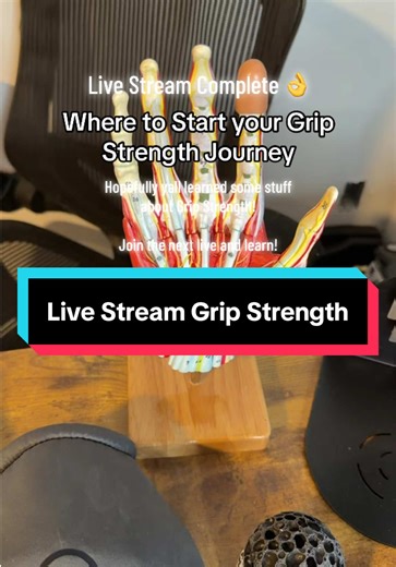 Grip Strength Summary from the Live Stream. I’m going to do more of this stuff with Pull Ups and strength training as it warms up, it’s just too cold right now…