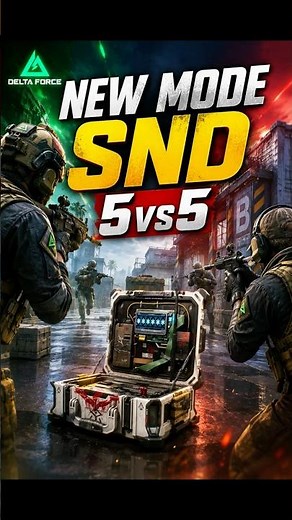 New mode SND 5vs5 Gameplay #deltaforcegame #gaming #deltaforce #dfupdatesyt #dfu