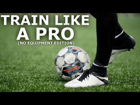 How To Train Like a PRO | Full Training Session For Footballers Using No Equipment