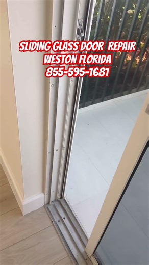 Pro Home Sliding Glass Door Repair (Weston Florida) #slidingglassdoor #windowrepair