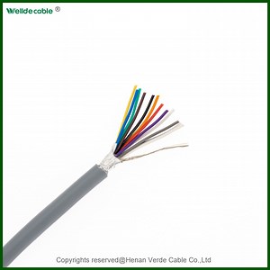 [Hot Item] Multi Core 10 Core AWG22 Twisted Pair Instrument Speaker Wire Shielded Control Cable