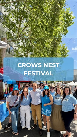 A glorious day for tens of thousands of Sydneysiders to enjoy the Crows Nest Festival, thanks to more than 200 stallholders and the volunteers from Crows Nest Mainstreet 👏🥳. Thanks to all the locals who said hi throughout the day 👋 and this awesome team of volunteers. #crowsnest #crowsnestfestival #crowsnestfestival2025 #crowsnestmainstreet @crowsnestfestival @crowsnestnsw @speakman.mark @nswses @fireandrescuensw @xenos_restaurant_bar_cafe | Felicity Wilson MP