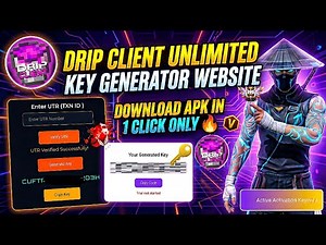 DRIP CLIENT PANEL UNLIMITED KEY 🔐 GENERATOR WEBSITE REVEALED DOWNLOAD APK🤖 FREE FREE ZEXISTEY