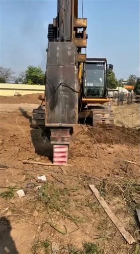 Deep Pile Foundation Step-by-Step #heavycivil #machine #stratummasonry #pilefoundation