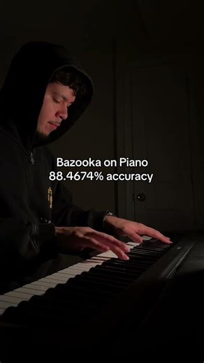 “rip my granny she got hit by a bazooka” on piano 😂 #youtubeshorts #piano #funny #viral #meme